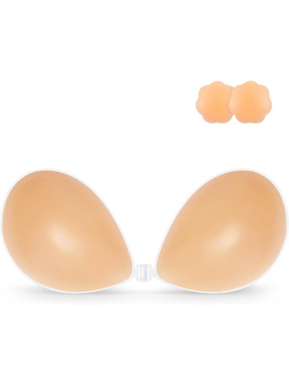 Niidor Sticky Bra Push Up - Adhesive Backless Strapless Bra Silicone Invisible